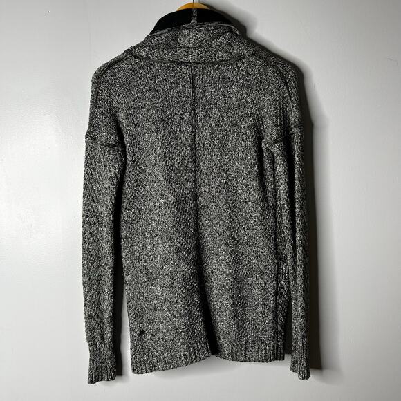 Lululemon Post Practice Long Cardigan Shawl Collar Sweater Women's 2 Academia - Picture 6 of 11